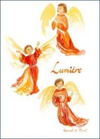 CARTE ANGES FEU LUMIERE